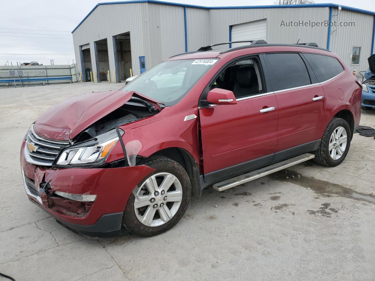 2014 Chevrolet Traverse Lt Red vin: 1GNKVHKD0EJ185832