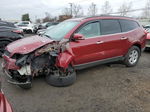 2011 Chevrolet Traverse Lt Burgundy vin: 1GNKVJED0BJ188180