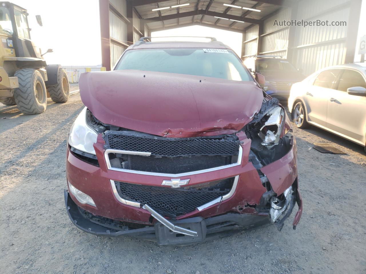 2011 Chevrolet Traverse Lt Maroon vin: 1GNKVJED0BJ194108