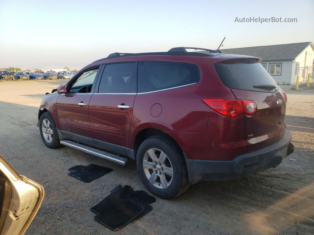 2011 Chevrolet Traverse Lt Maroon vin: 1GNKVJED0BJ194108