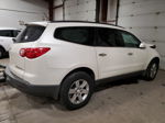 2011 Chevrolet Traverse Lt White vin: 1GNKVJED0BJ362118