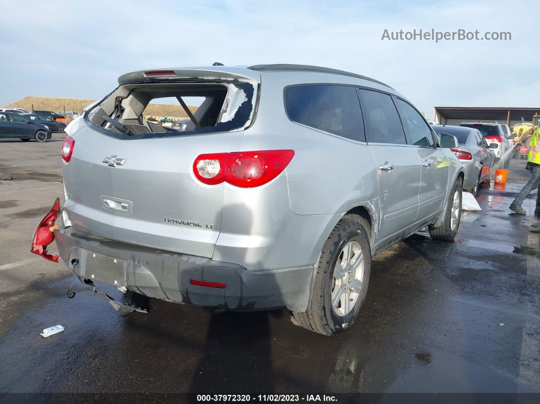 2011 Chevrolet Traverse 2lt Silver vin: 1GNKVJED0BJ379324