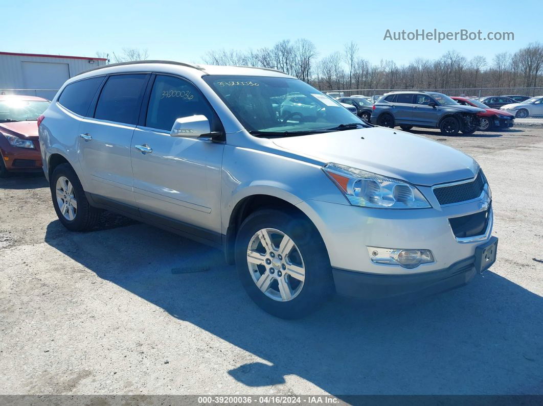 2012 Chevrolet Traverse 2lt Silver vin: 1GNKVJED0CJ189668