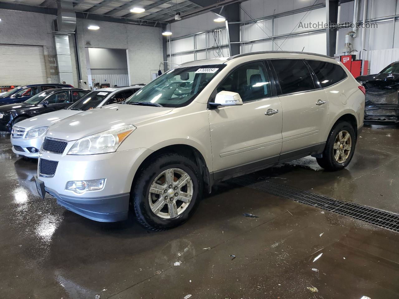 2011 Chevrolet Traverse Lt Tan vin: 1GNKVJED1BJ291379