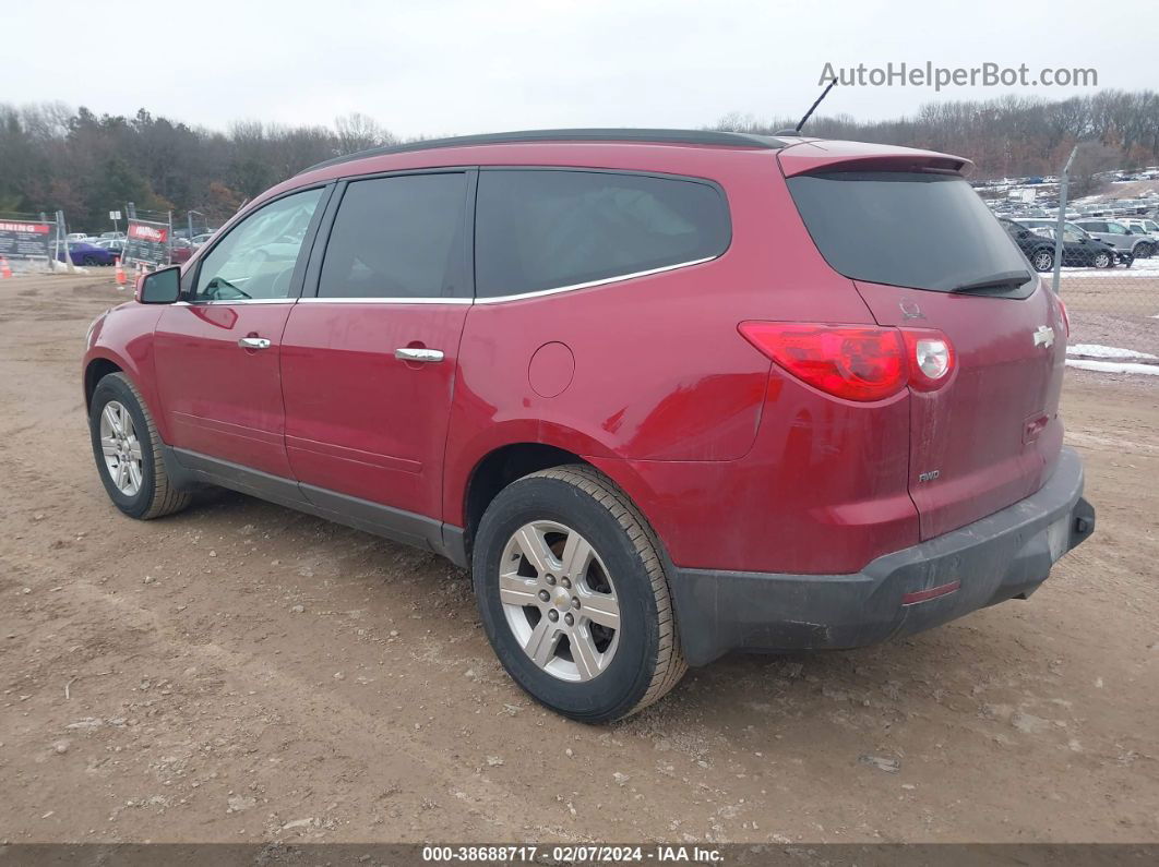 2012 Chevrolet Traverse 2lt Red vin: 1GNKVJED1CJ114297