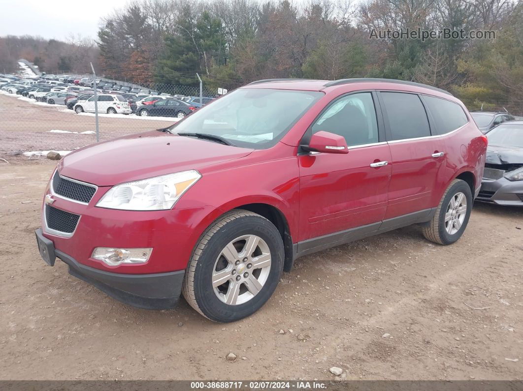 2012 Chevrolet Traverse 2lt Red vin: 1GNKVJED1CJ114297