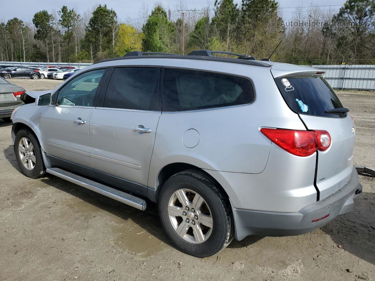 2012 Chevrolet Traverse Lt Silver vin: 1GNKVJED1CJ223746