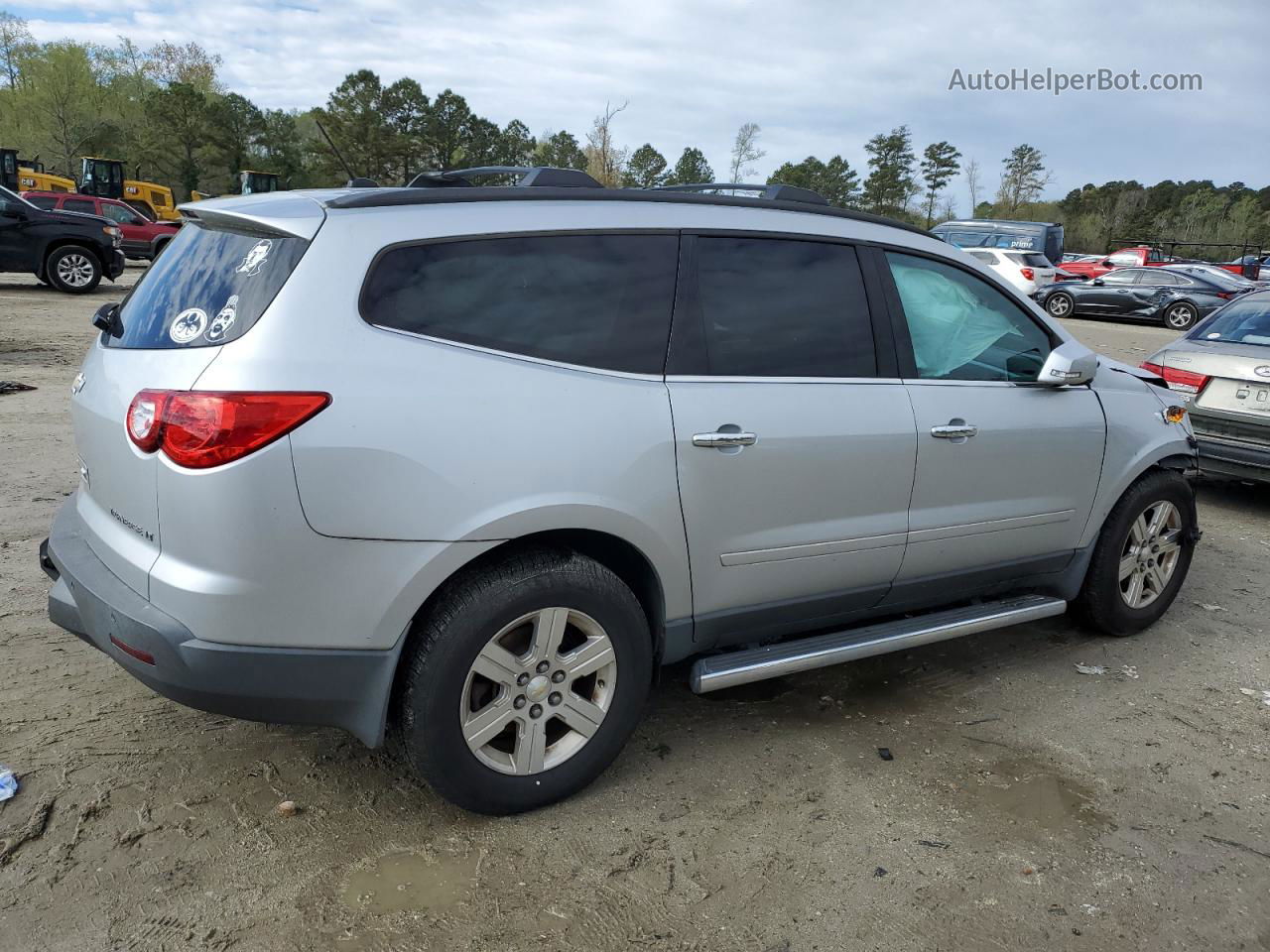 2012 Chevrolet Traverse Lt Silver vin: 1GNKVJED1CJ223746