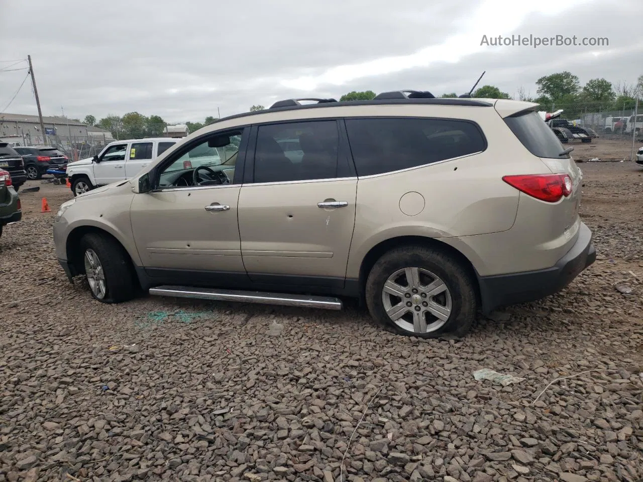 2012 Chevrolet Traverse Lt Gold vin: 1GNKVJED1CJ329789