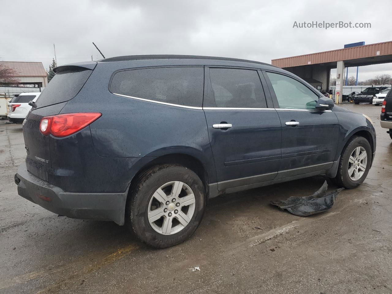 2011 Chevrolet Traverse Lt Blue vin: 1GNKVJED2BJ148778