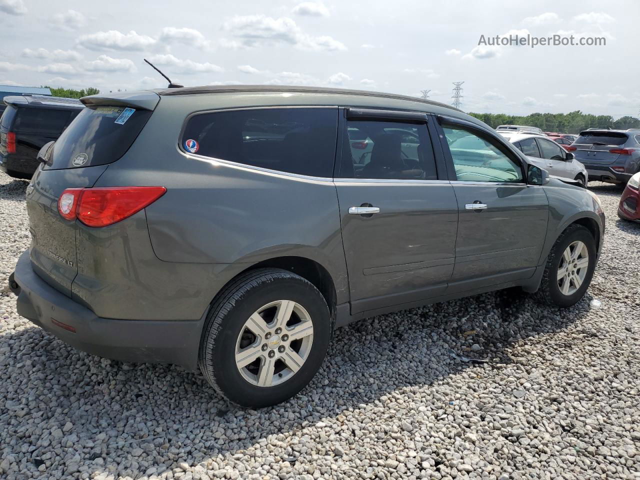 2011 Chevrolet Traverse Lt Gray vin: 1GNKVJED2BJ201480