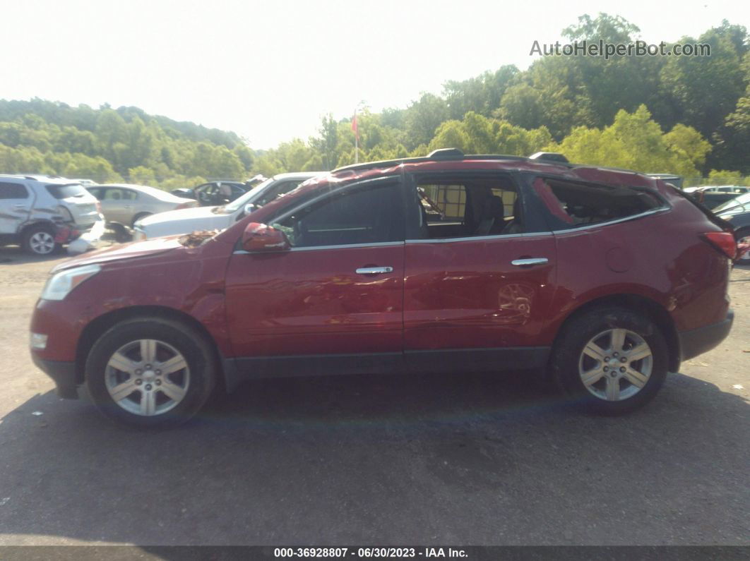 2012 Chevrolet Traverse 2lt Red vin: 1GNKVJED2CJ170426