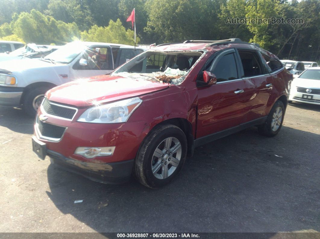 2012 Chevrolet Traverse 2lt Red vin: 1GNKVJED2CJ170426