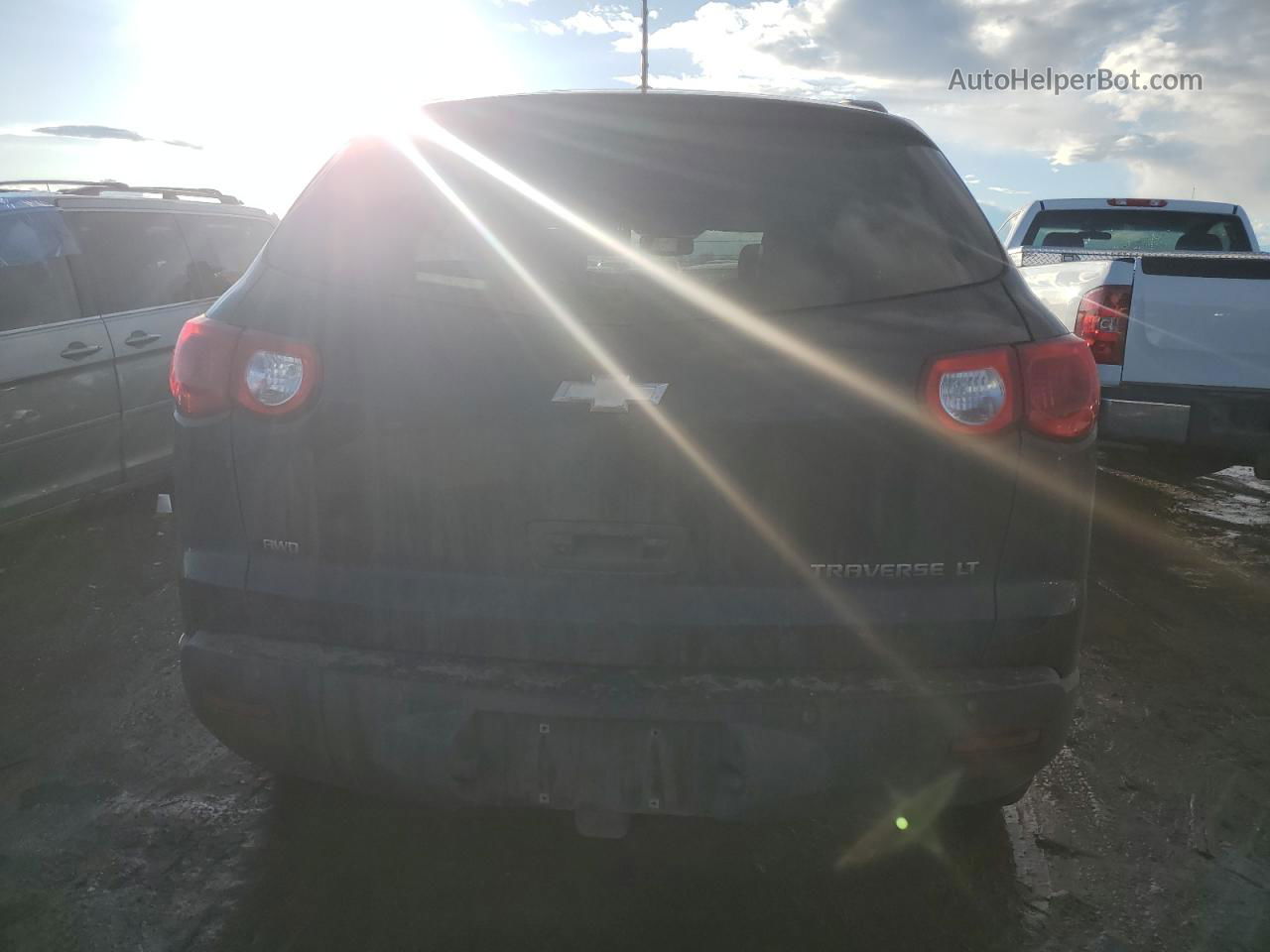 2011 Chevrolet Traverse Lt Синий vin: 1GNKVJED3BJ170322