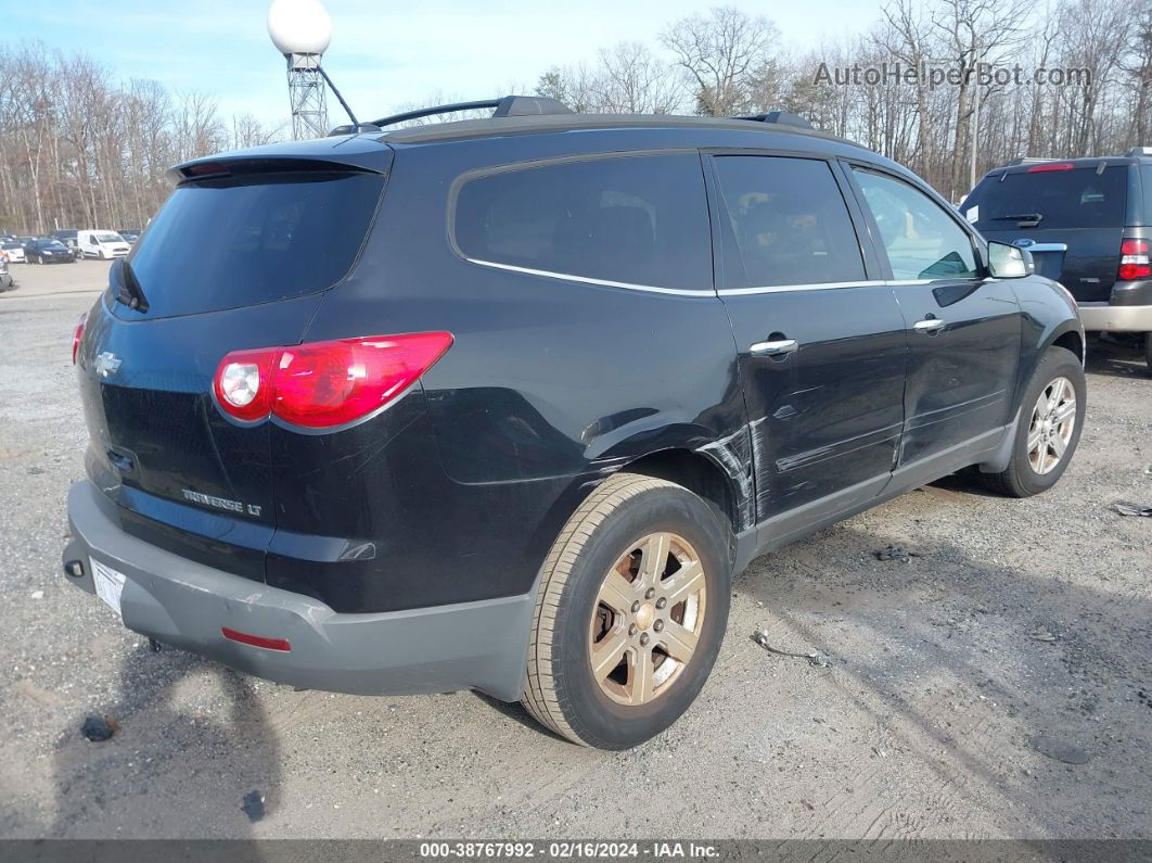 2011 Chevrolet Traverse 2lt Black vin: 1GNKVJED3BJ238926