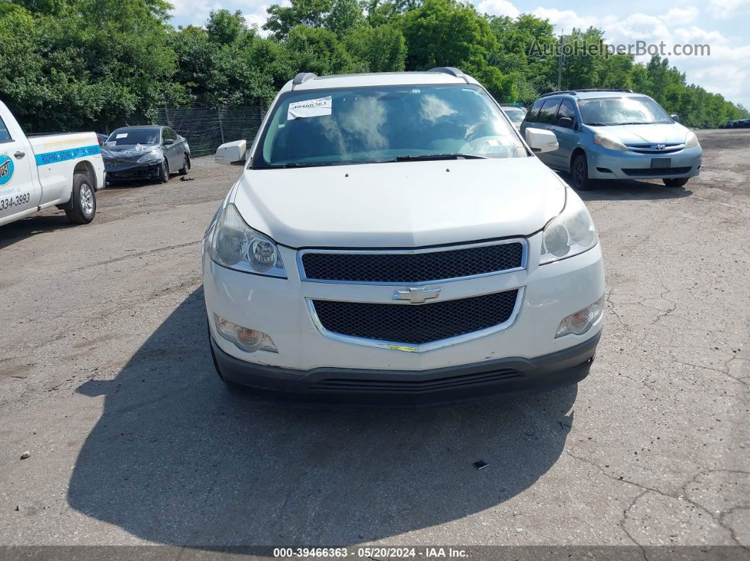 2012 Chevrolet Traverse 2lt White vin: 1GNKVJED3CJ278165