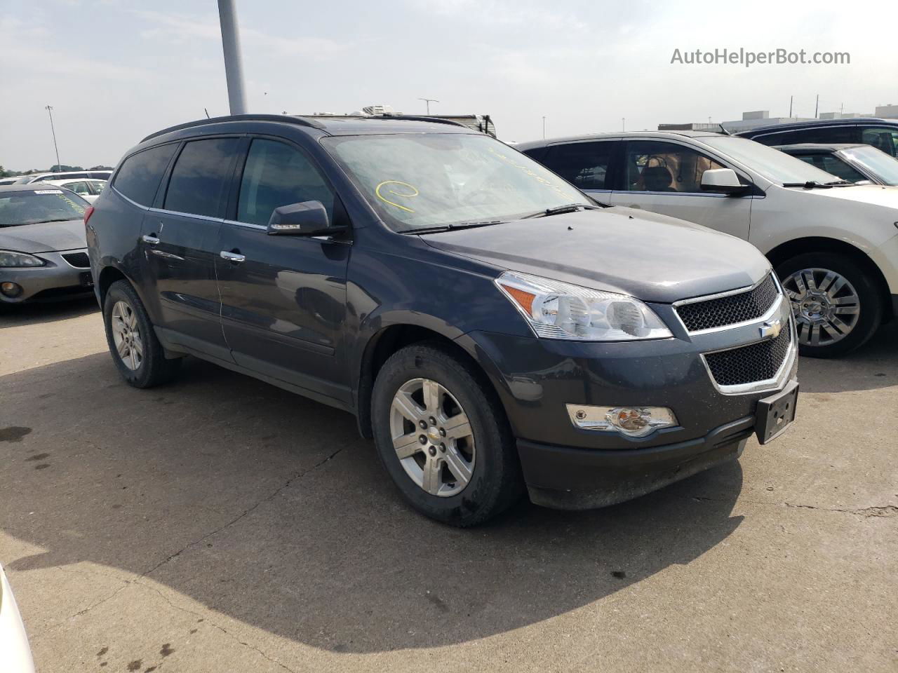 2012 Chevrolet Traverse Lt Charcoal vin: 1GNKVJED3CJ388259