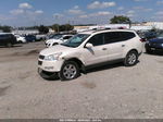 2012 Chevrolet Traverse Lt W/2lt White vin: 1GNKVJED4CJ135189