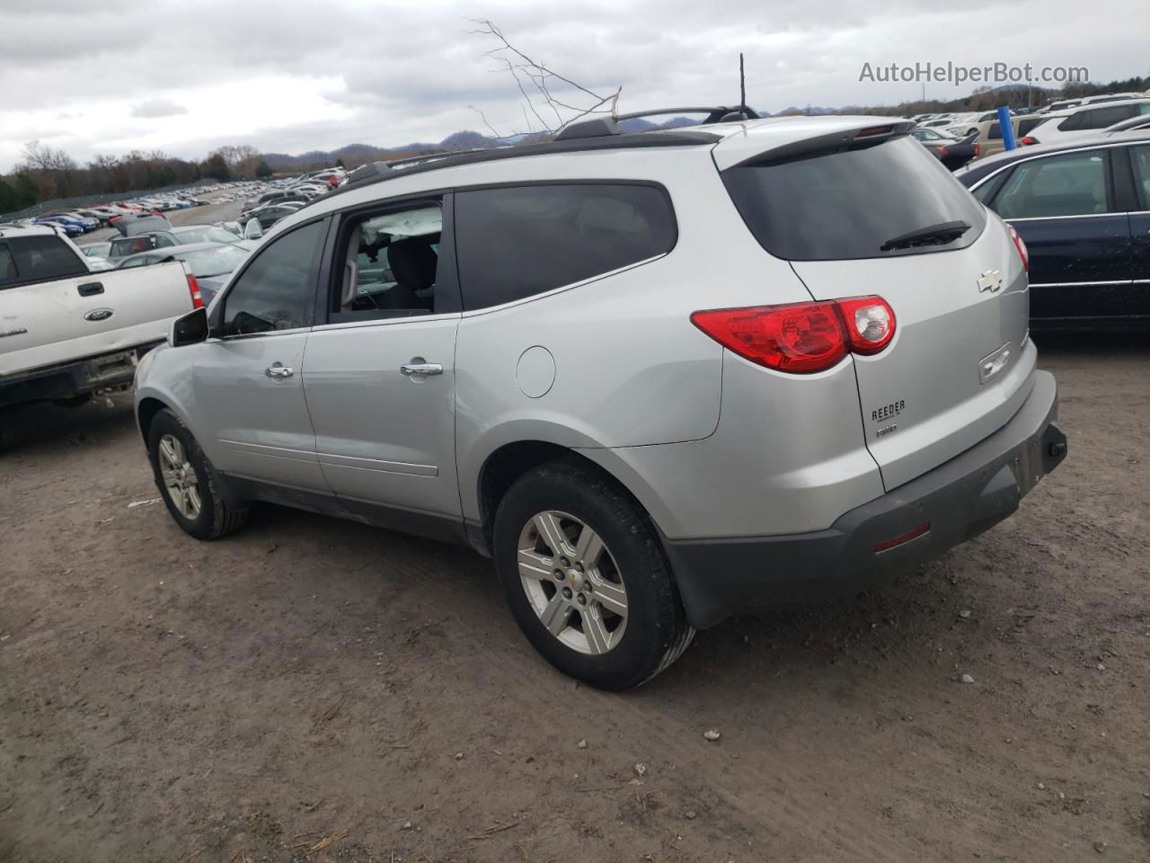 2012 Chevrolet Traverse Lt Silver vin: 1GNKVJED4CJ221795