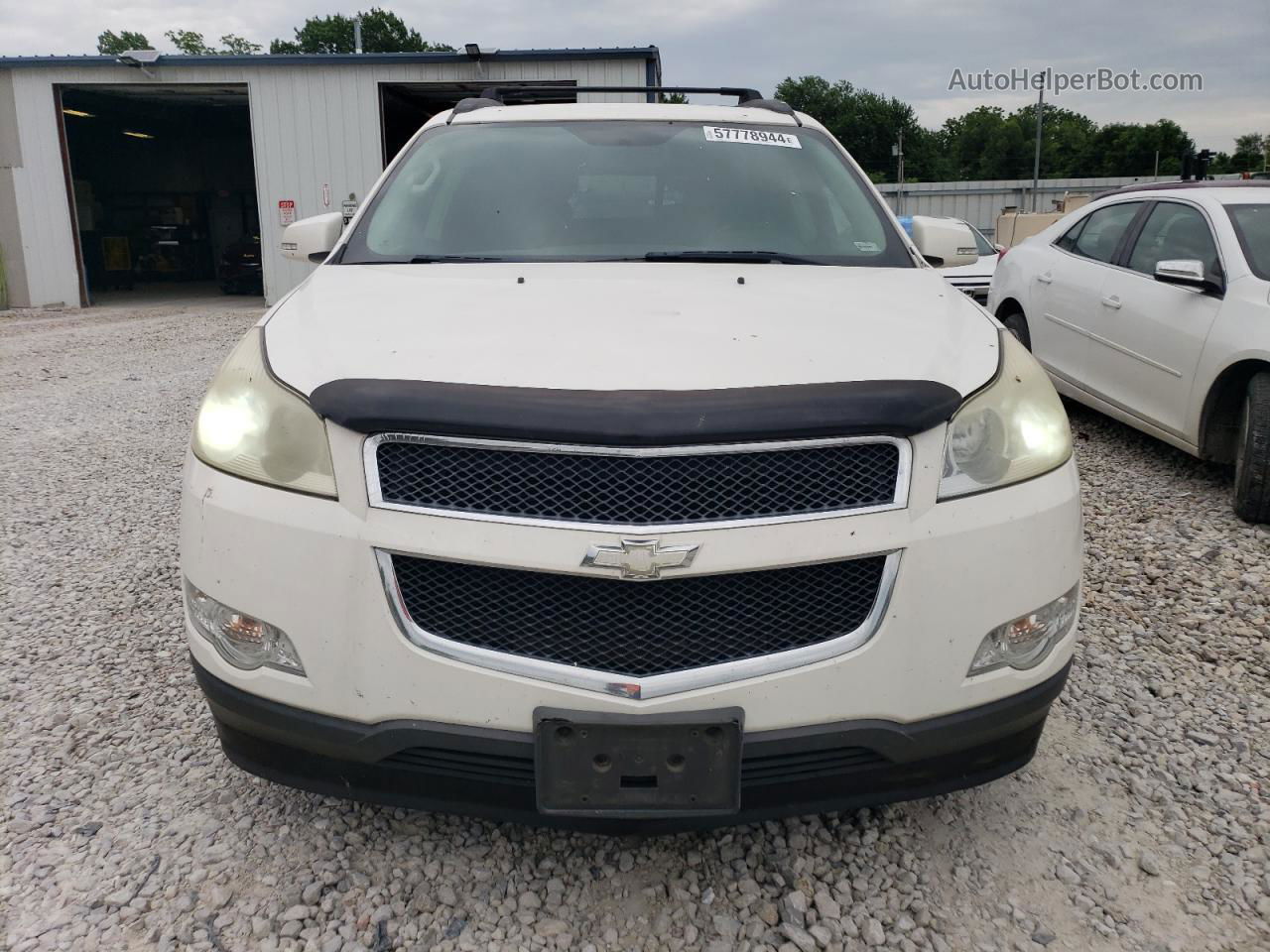 2011 Chevrolet Traverse Lt White vin: 1GNKVJED5BJ167437