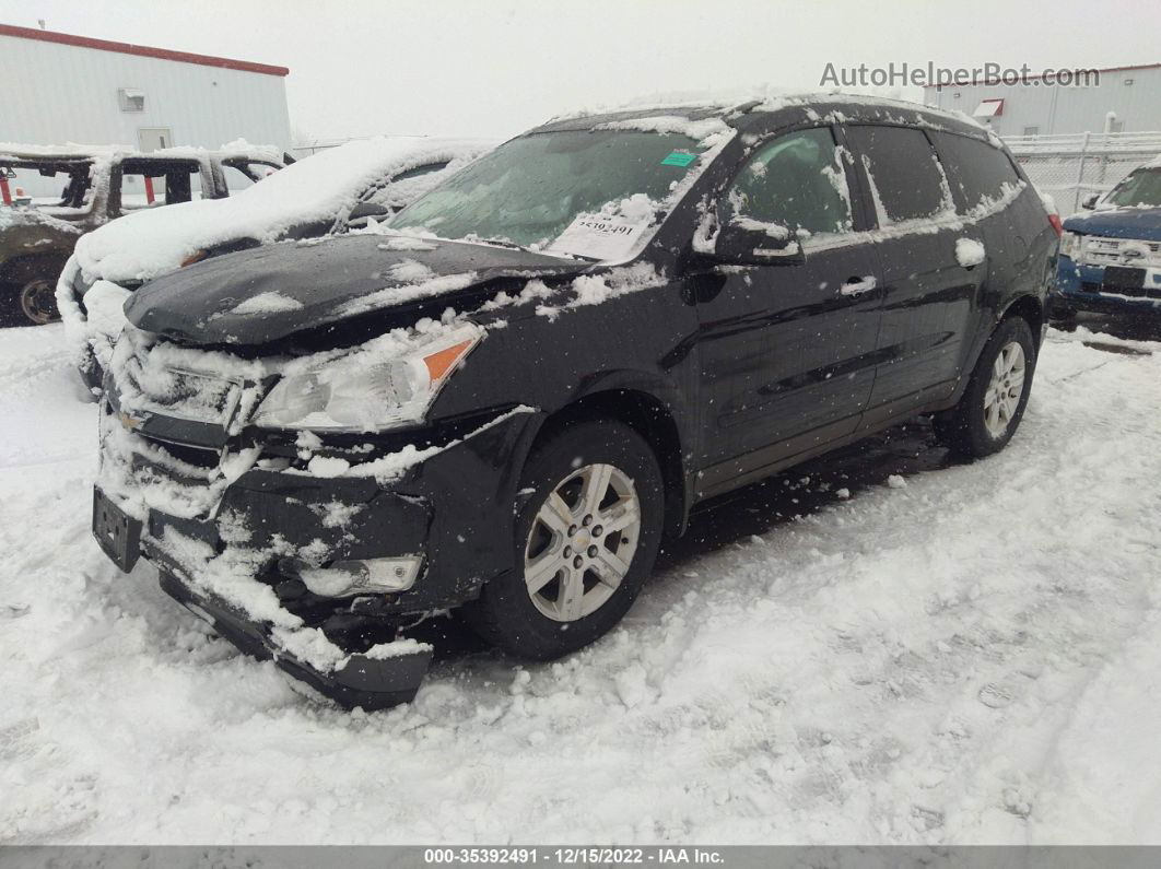 2011 Chevrolet Traverse 2lt Black vin: 1GNKVJED5BJ225076