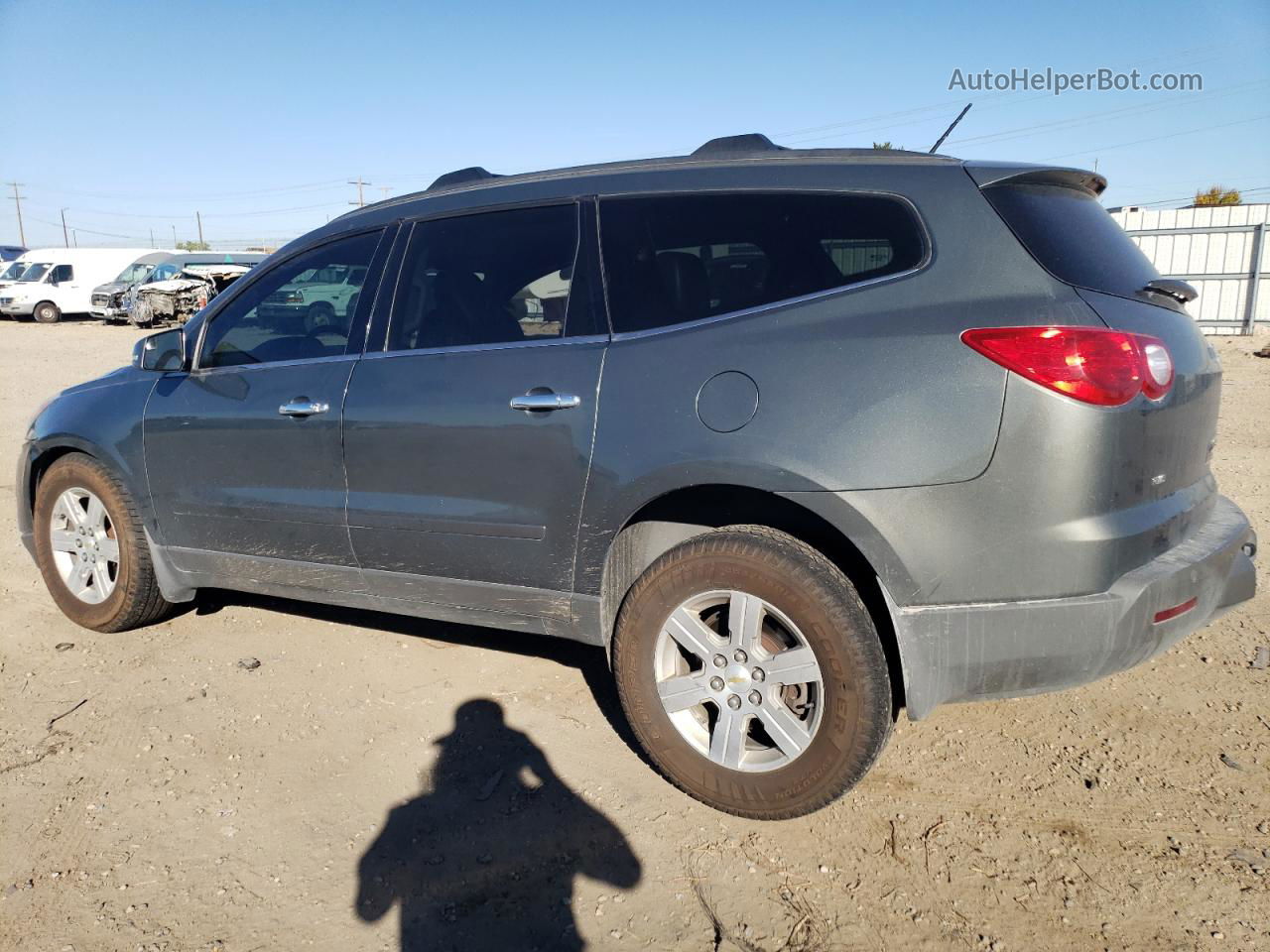 2011 Chevrolet Traverse Lt Gray vin: 1GNKVJED5BJ229855