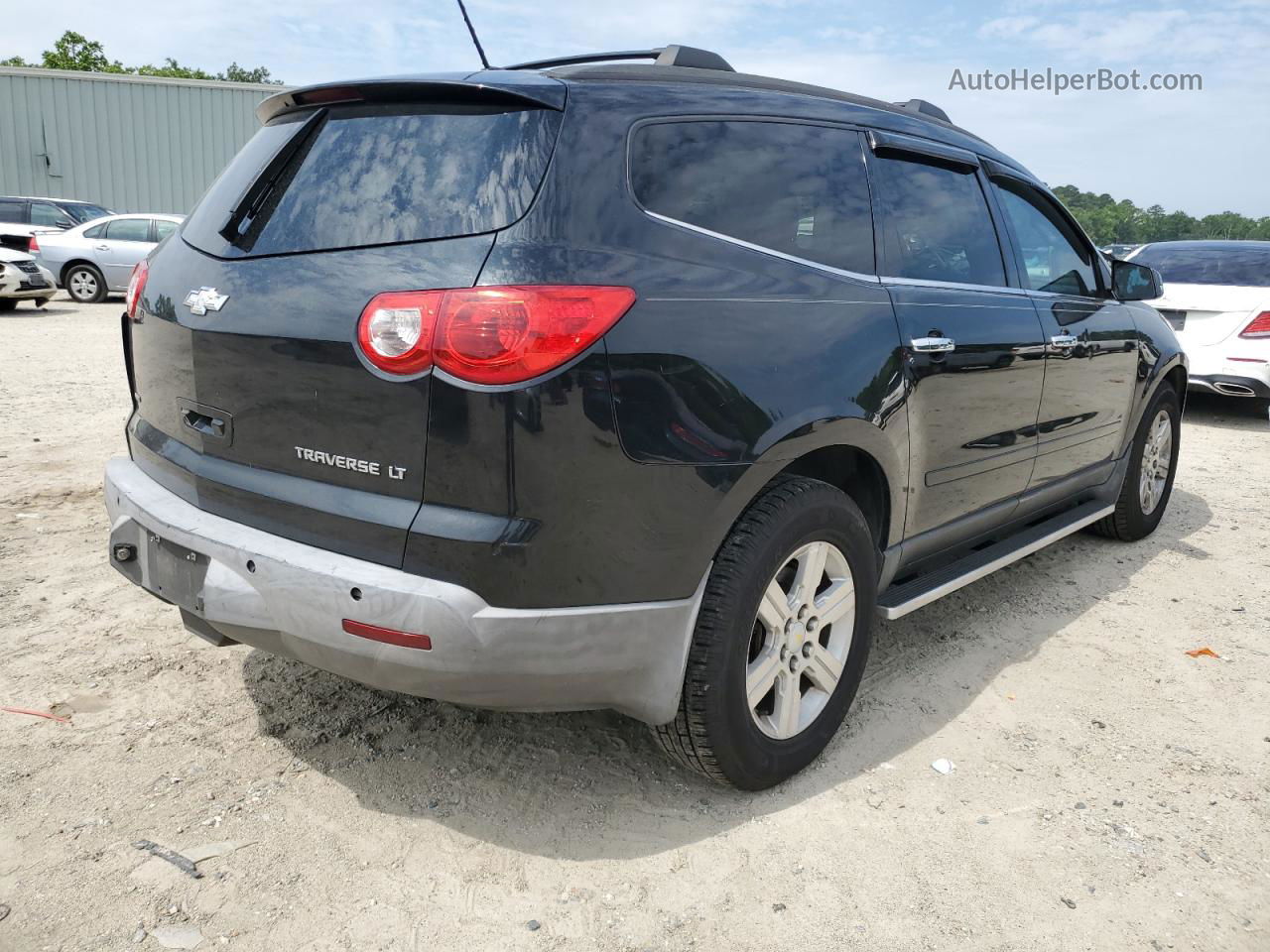 2011 Chevrolet Traverse Lt Black vin: 1GNKVJED5BJ318017