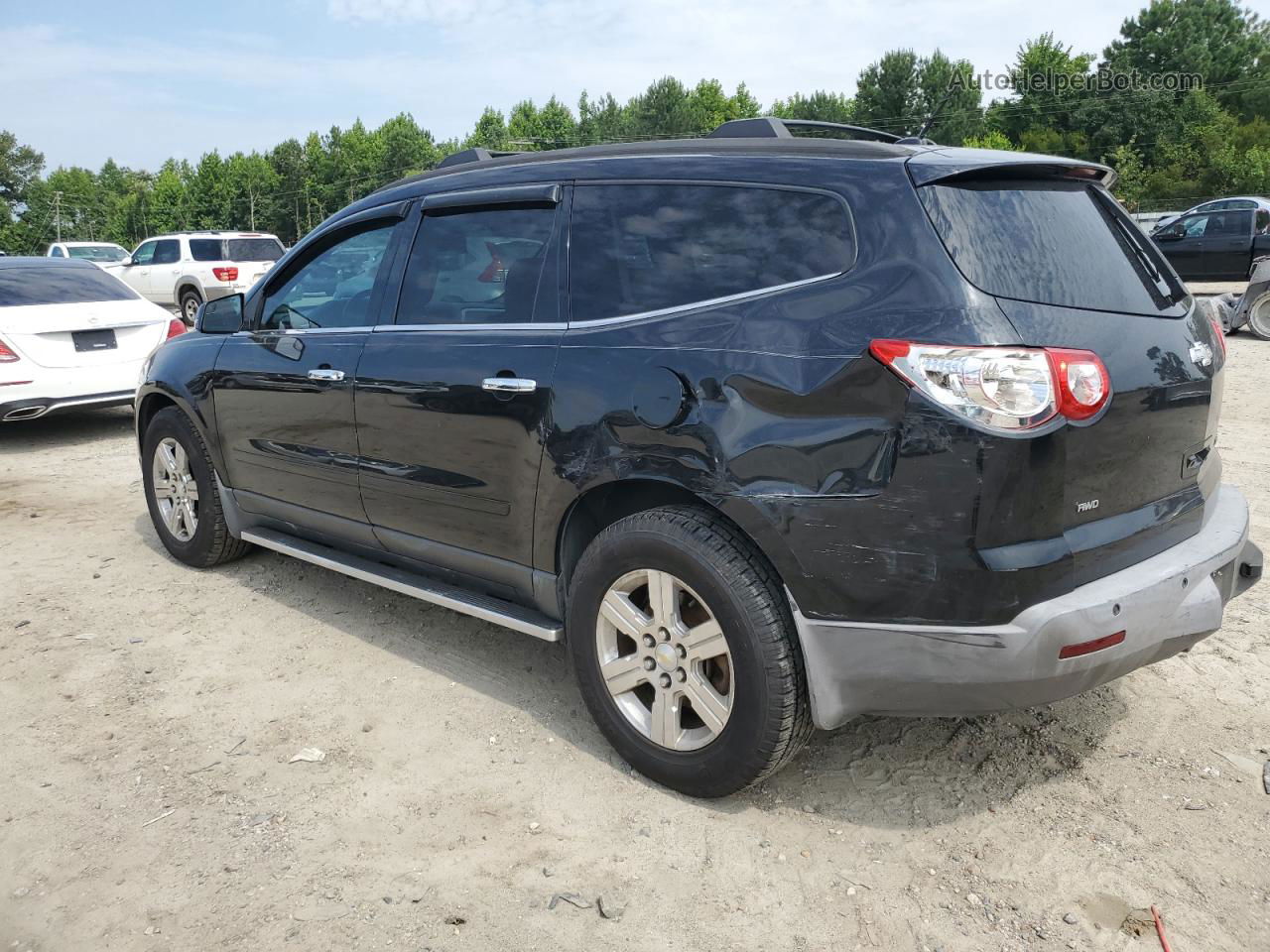 2011 Chevrolet Traverse Lt Black vin: 1GNKVJED5BJ318017