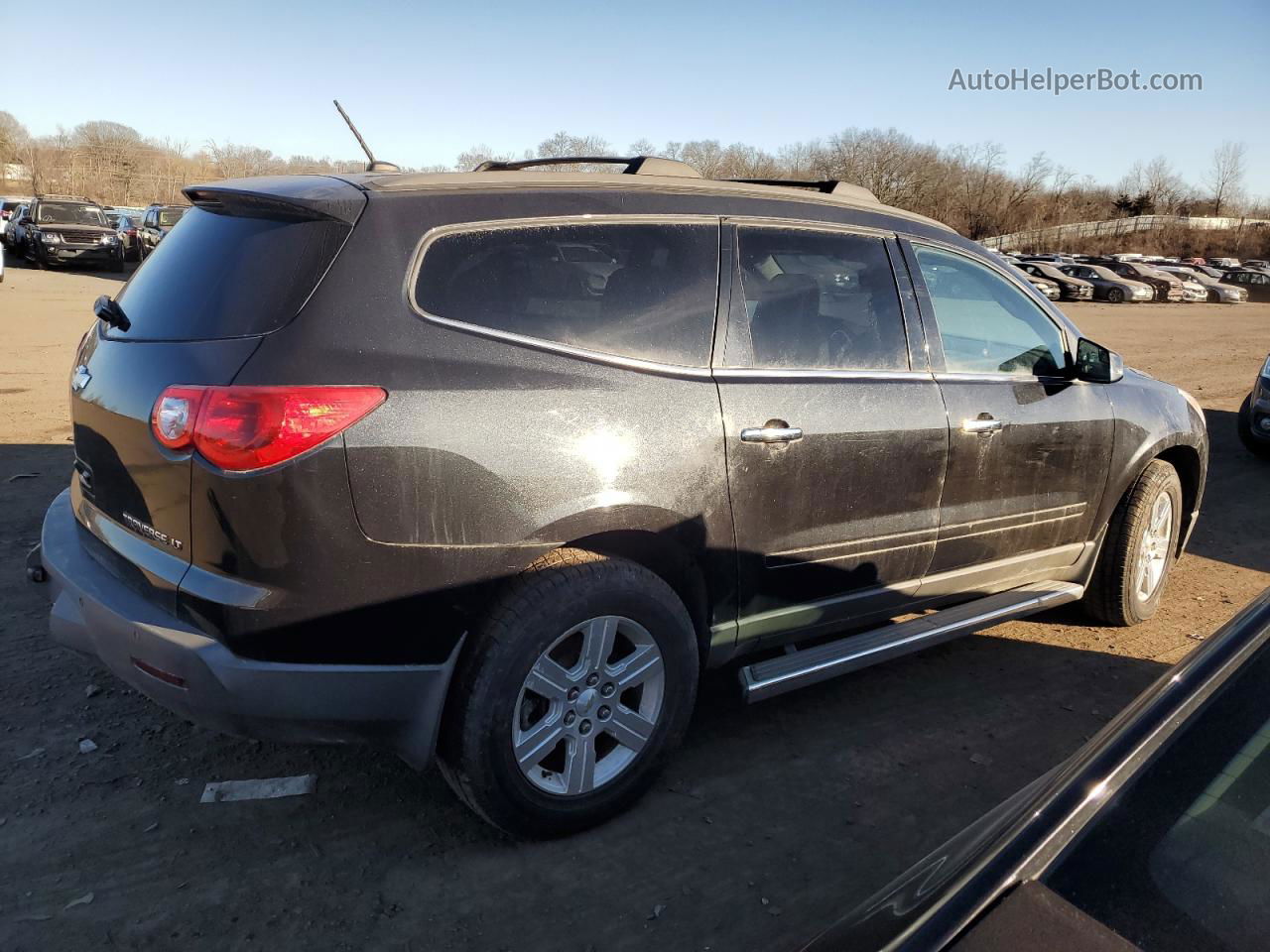 2011 Chevrolet Traverse Lt Black vin: 1GNKVJED5BJ344214