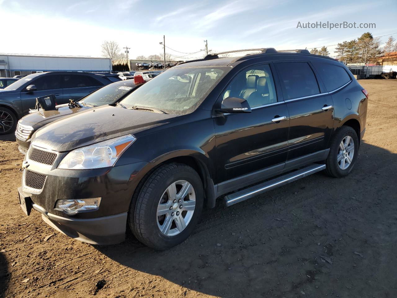 2011 Chevrolet Traverse Lt Black vin: 1GNKVJED5BJ344214