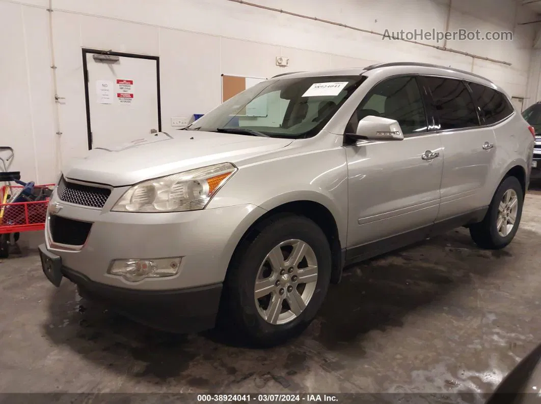 2012 Chevrolet Traverse 2lt Silver vin: 1GNKVJED5CJ109779