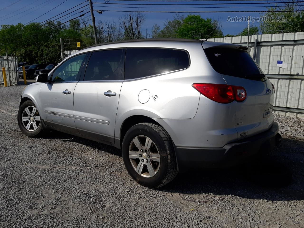 2012 Chevrolet Traverse Lt Silver vin: 1GNKVJED5CJ142233