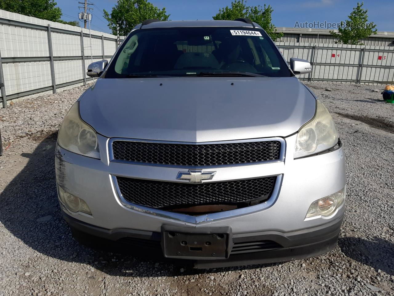 2012 Chevrolet Traverse Lt Silver vin: 1GNKVJED5CJ142233