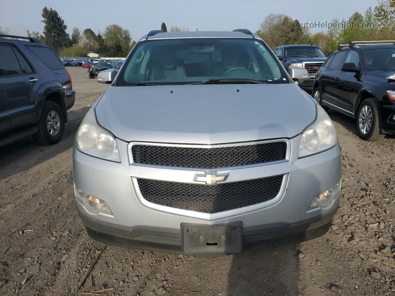 2012 Chevrolet Traverse Lt Silver vin: 1GNKVJED5CJ144693