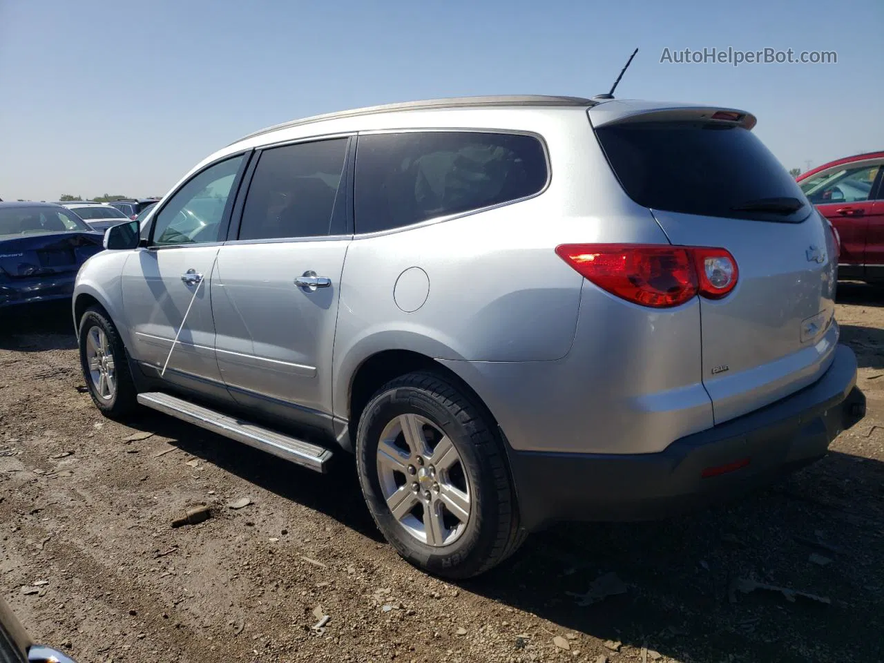 2011 Chevrolet Traverse Lt Silver vin: 1GNKVJED6BJ411788