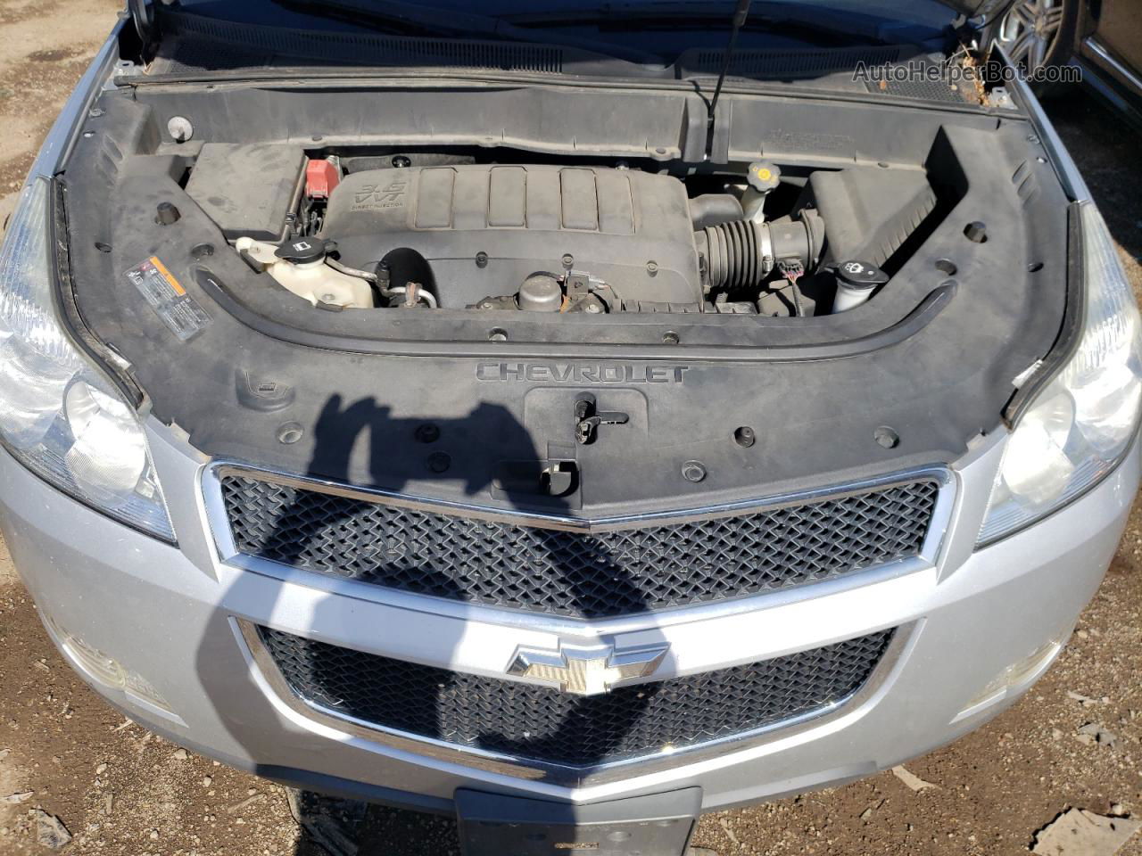 2011 Chevrolet Traverse Lt Silver vin: 1GNKVJED6BJ411788