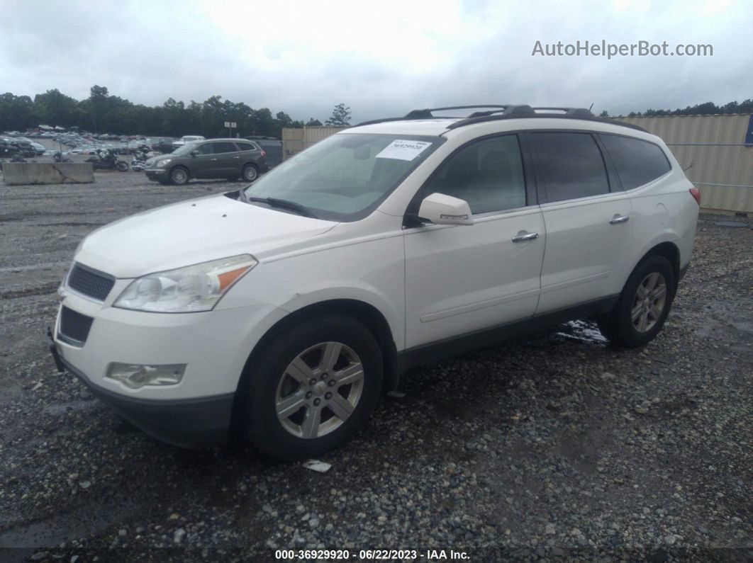 2012 Chevrolet Traverse Lt W/2lt Белый vin: 1GNKVJED6CJ242986