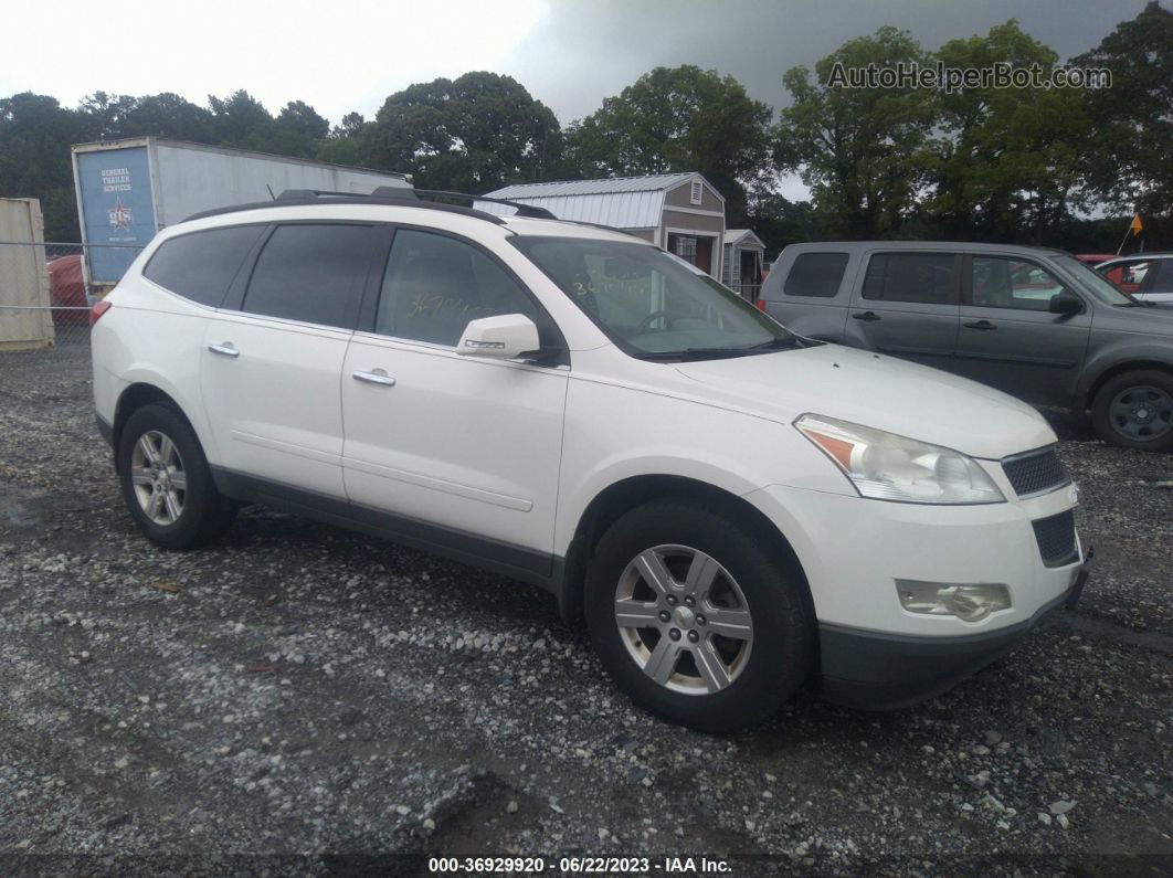 2012 Chevrolet Traverse Lt W/2lt Белый vin: 1GNKVJED6CJ242986