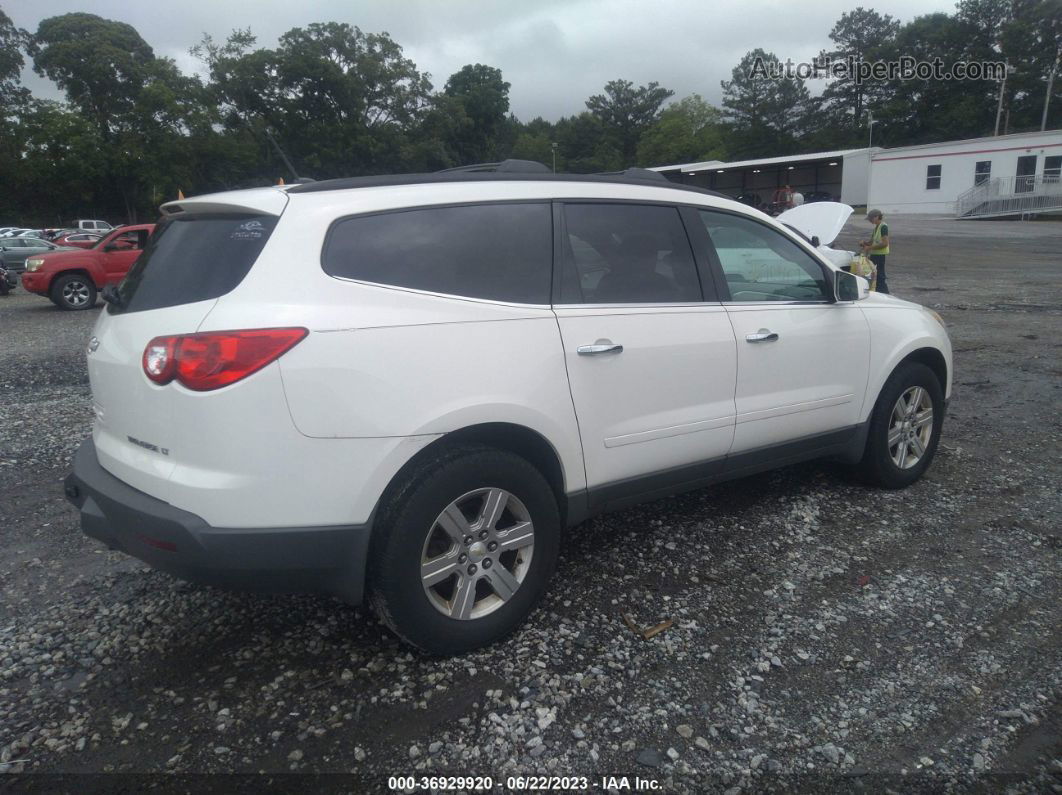 2012 Chevrolet Traverse Lt W/2lt Белый vin: 1GNKVJED6CJ242986