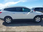 2011 Chevrolet Traverse 2lt White vin: 1GNKVJED7BJ111337