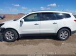 2011 Chevrolet Traverse 2lt White vin: 1GNKVJED7BJ111337