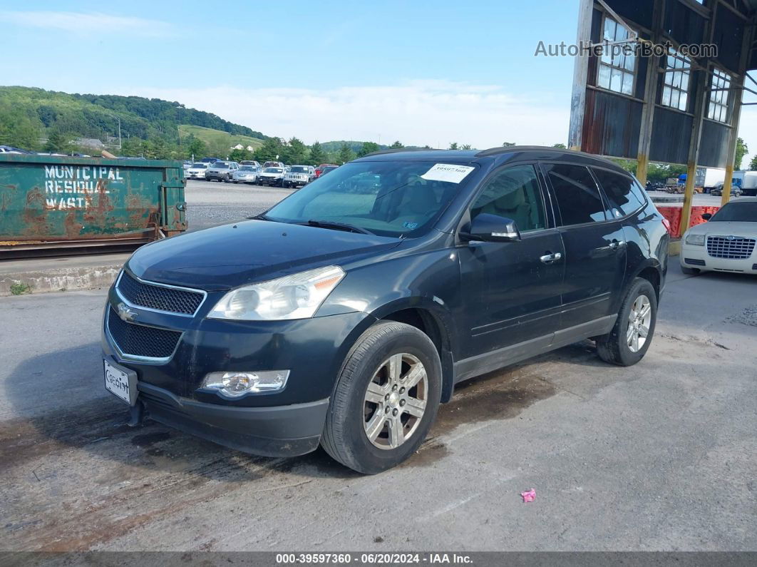 2011 Chevrolet Traverse 2lt Black vin: 1GNKVJED7BJ212720