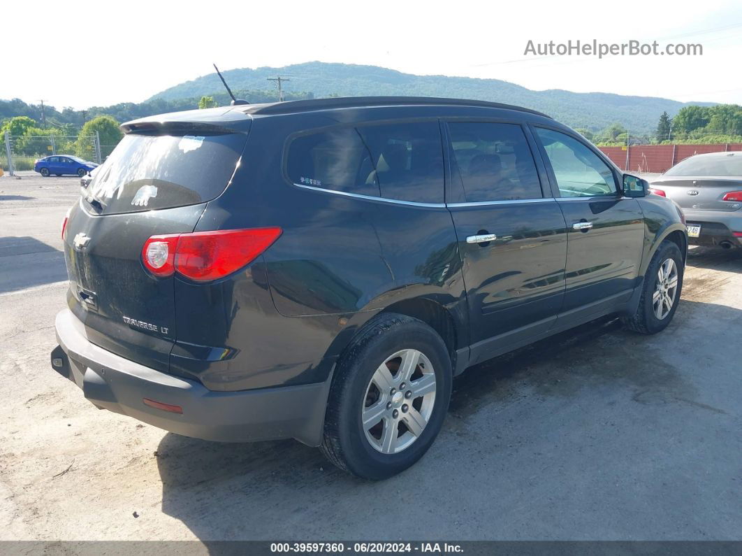 2011 Chevrolet Traverse 2lt Black vin: 1GNKVJED7BJ212720