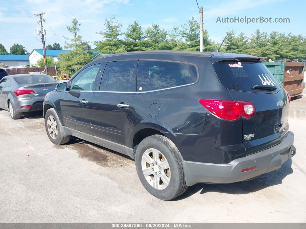 2011 Chevrolet Traverse 2lt Black vin: 1GNKVJED7BJ212720