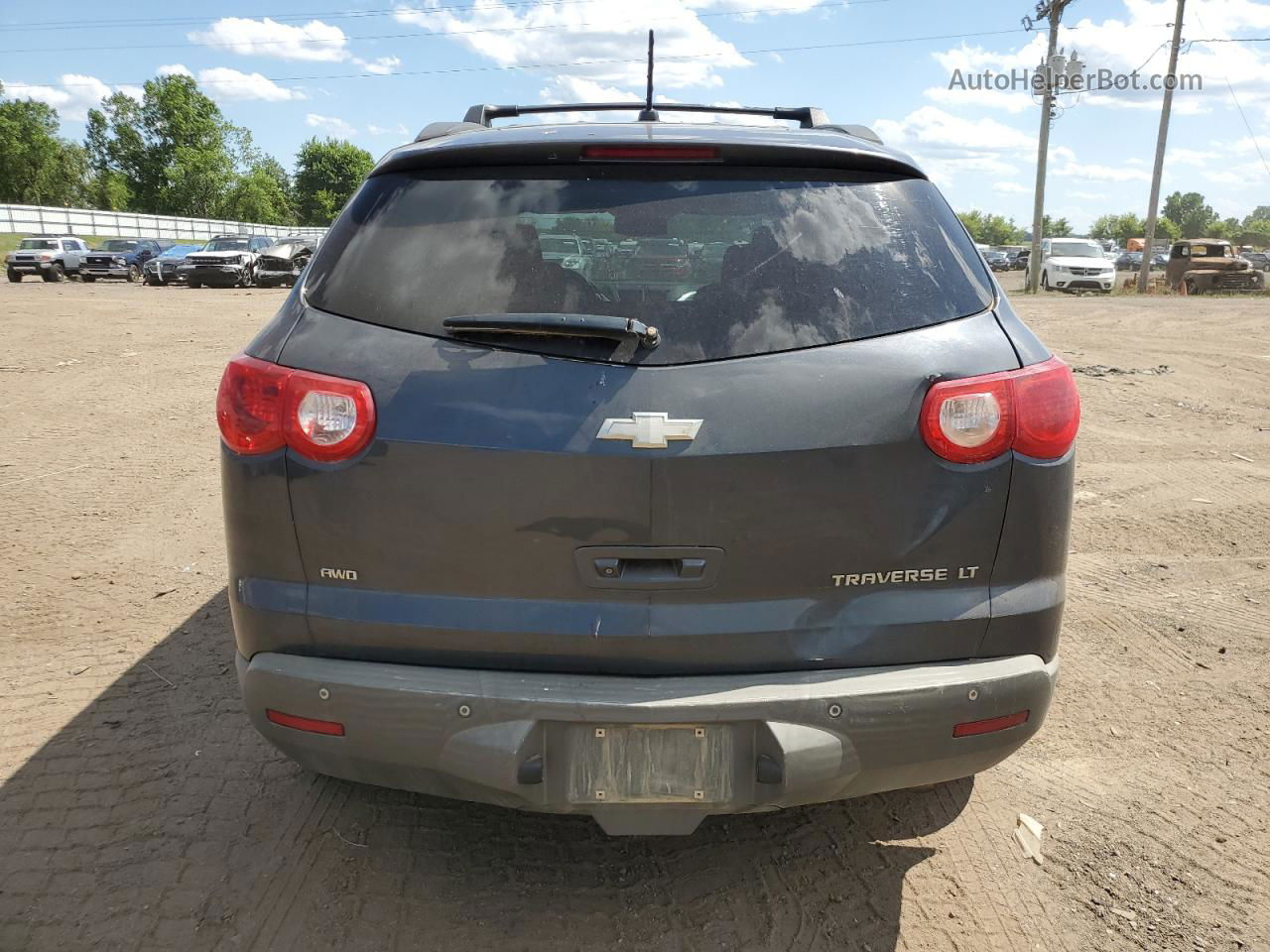 2011 Chevrolet Traverse Lt Серый vin: 1GNKVJED7BJ331755