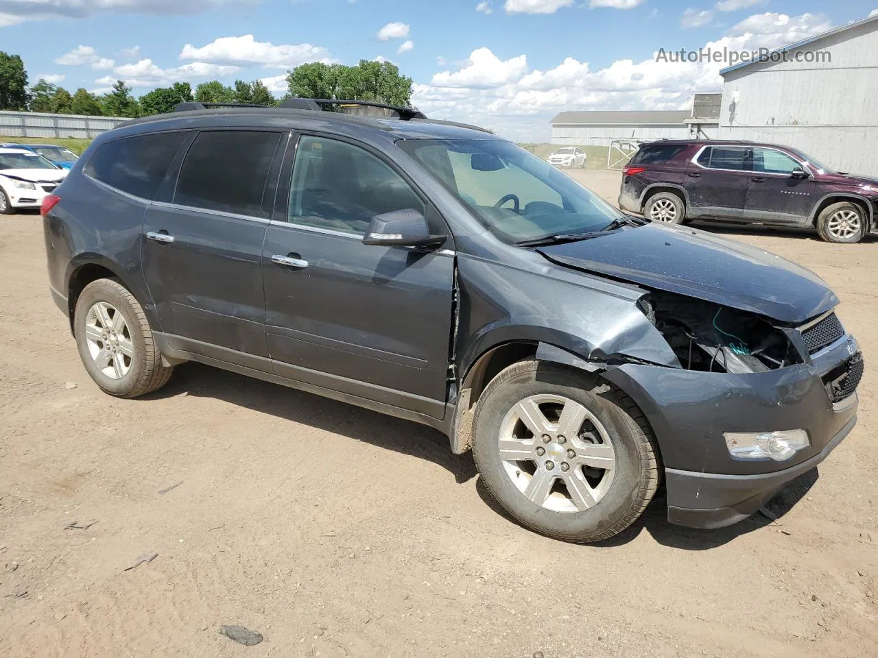 2011 Chevrolet Traverse Lt Серый vin: 1GNKVJED7BJ331755