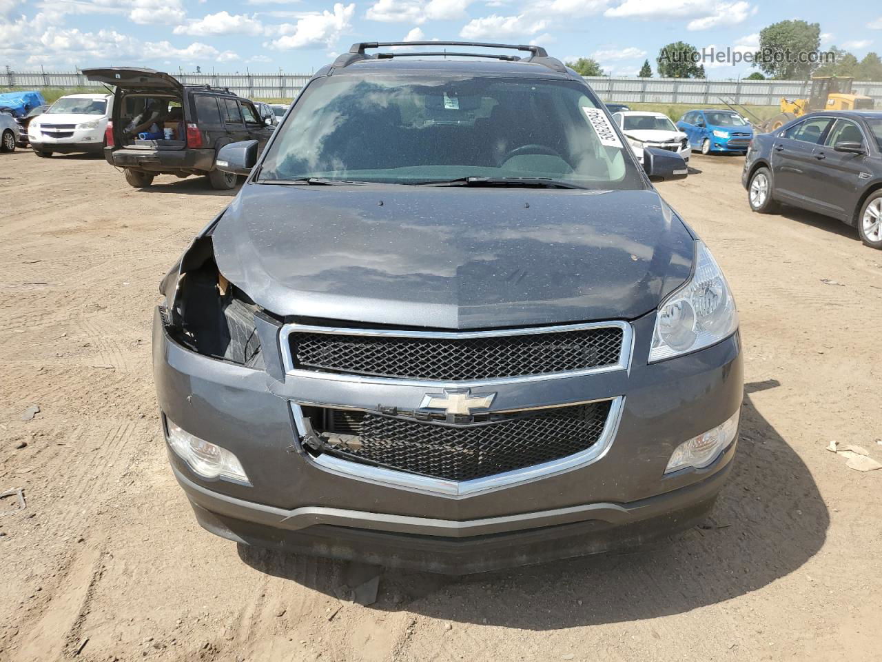 2011 Chevrolet Traverse Lt Серый vin: 1GNKVJED7BJ331755