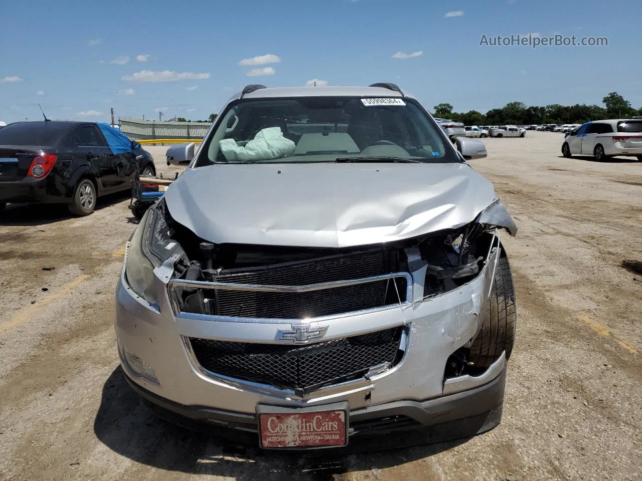 2012 Chevrolet Traverse Lt Silver vin: 1GNKVJED7CJ114174