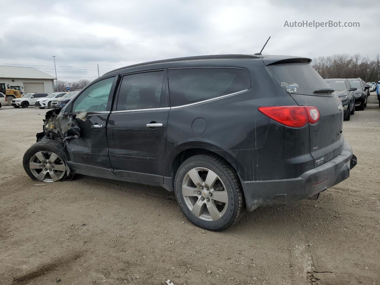 2011 Chevrolet Traverse Lt Black vin: 1GNKVJED8BJ343168