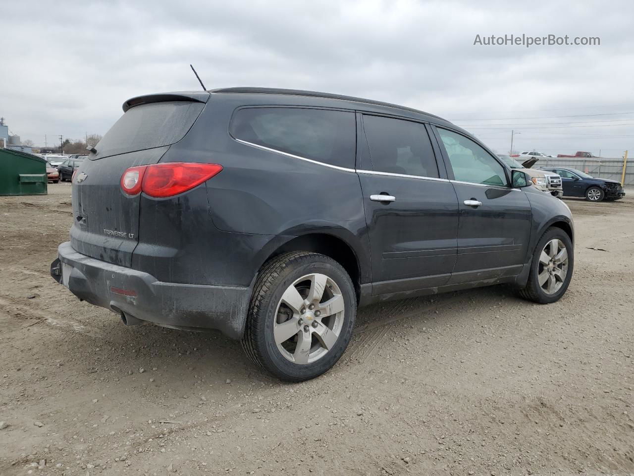 2011 Chevrolet Traverse Lt Black vin: 1GNKVJED8BJ343168